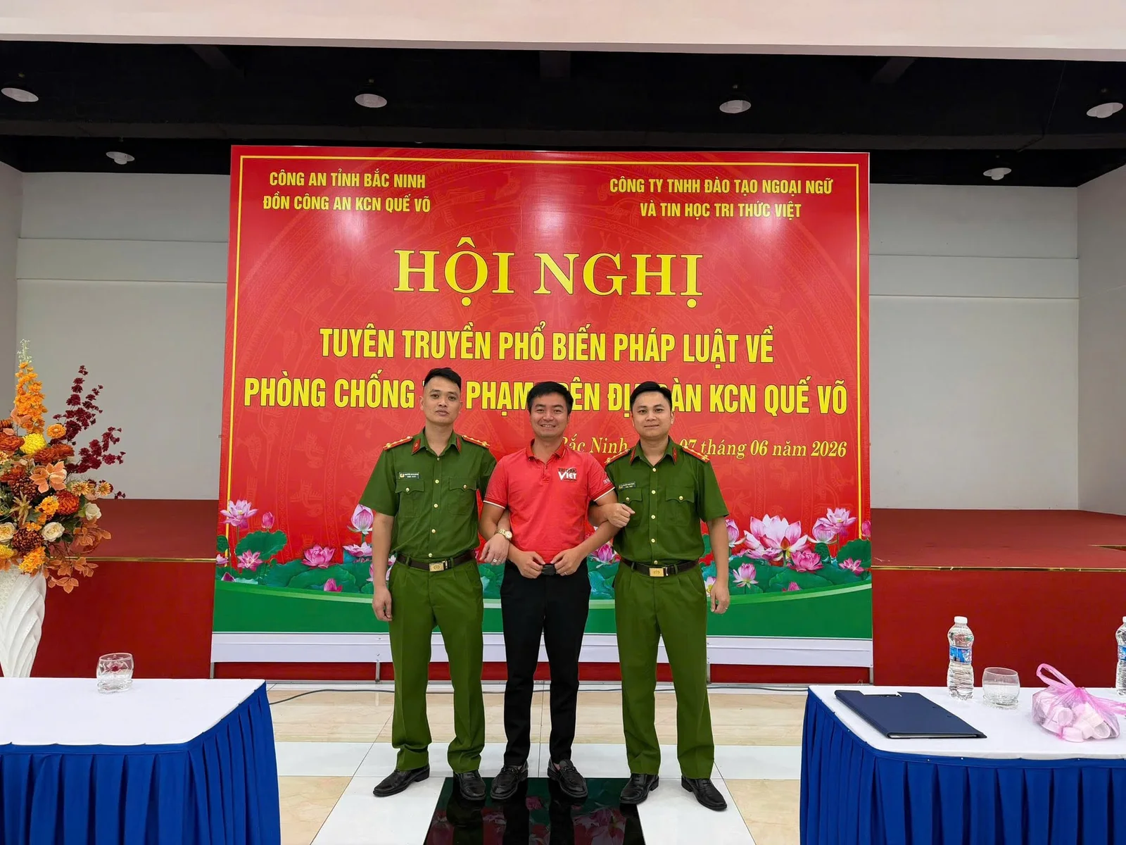Tuyên truyền, phổ biến pháp luật tại KCN Quế Võ